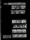 Group of men meeting; Young man wins football award; Portraits of a group of men; Young man in library (18 Negatives), March 12-14, 1966 [Sleeve 34, Folder c, Box 39]